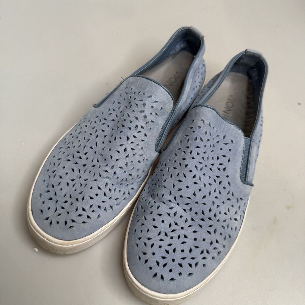 Vionic Splendid Midi Perf Slip-On Women’s 9 Leather Sneakers UK 7 EU 41 Orthotic - Picture 13 of 15